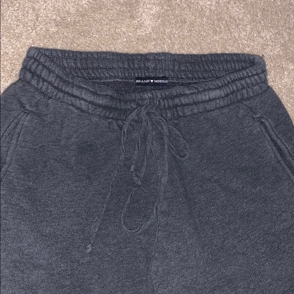 dark grey brandy melville joggers